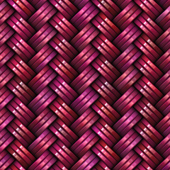 Twill Weave Texture. Seamless Multicolor Pattern.