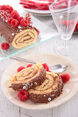 christmas log