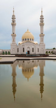 White Mosque in the ancient city of Bolgar Tatarstan