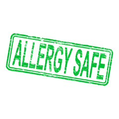 Allergy Safe Stamp