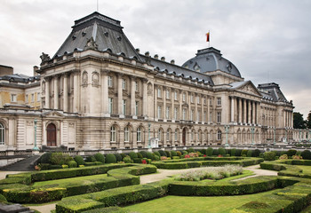 Royal Palace of Brussels. Belgium