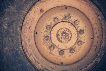 motor grader wheel and tire