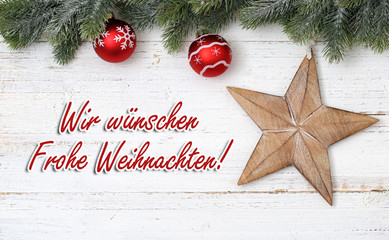 Wir wünschen Frohe Weihnachten!