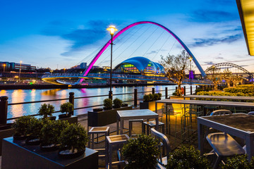 Newcastle upon Tyne Quayside, England