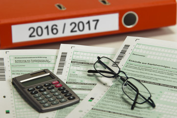 Steuererklärung für das Jahr 2017