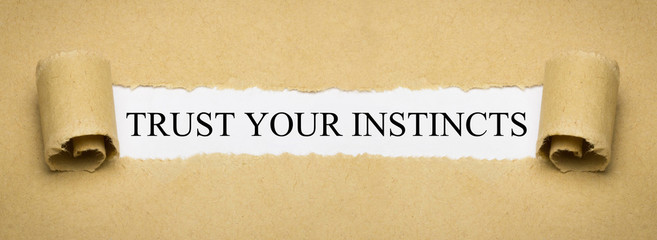 Trust your Instincts