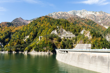 Fototapeta premium Kurobe Dam in Japan