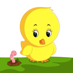 Cute chicken cartoon


