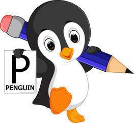 Cute penguin cartoon

