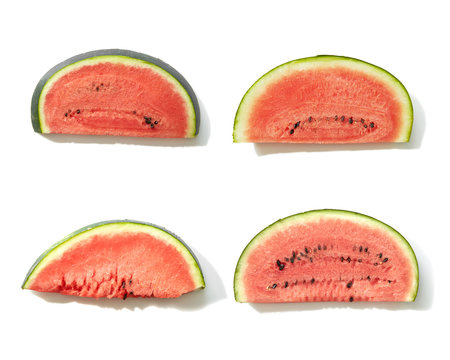 Background of watermelon slices