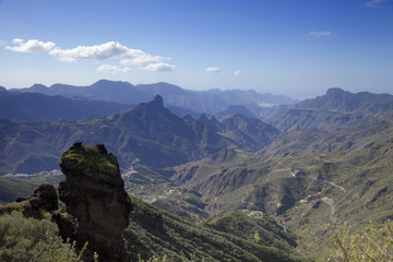 Obraz premium Central Gran Canaria in December