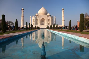Photo sur Plexiglas Monument Amazing Taj Mahal.