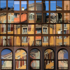 Riva del Garda, finestre