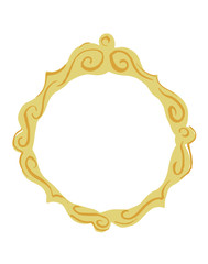 Illustrated Decorative Frame Design Element