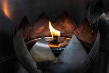 Fototapeta premium Buddhist candles