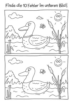 Fehlerbild Ente