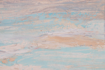 Abstract art background. Oil on canvas. Warm colors. Soft brushstrokes of paint. Modern art. Contemporary art.