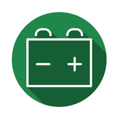 Obraz premium Long Shadow Autobatterie