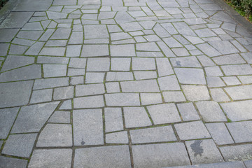 Tile walkway pattern