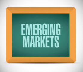 emerging markets concept illustration design  