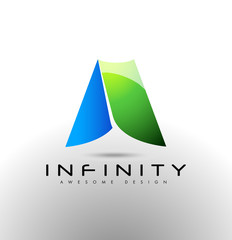 Corporate Letter A Logo Vector