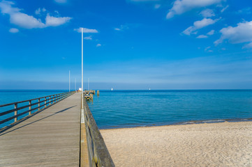 Die Seebrücke in Dahme