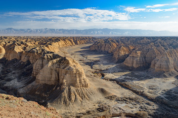 Fototapeta na wymiar Canyon Zhabyr (Yellow Canyon), East Kazahkstan