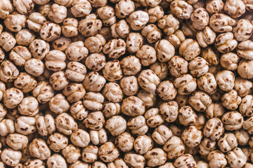 Hazelnut background close up texture