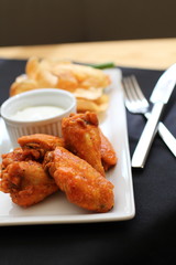 Buffalo Hot Wings Platter