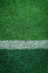 Obraz premium artificial turf of Soccer football field