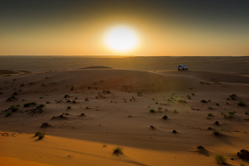 Fototapeta na wymiar the beauty of a desert, Wahabi Sand, Oman