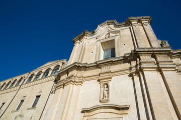 Fototapeta na wymiar Sant'Agostino, Matera