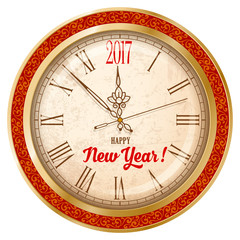 New Year Clock