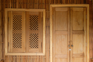 door and window wooden
