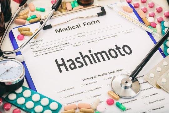 Medical Form, Diagnosis Hashimoto Thyroiditis