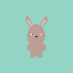 Fototapeta premium Cute Cartoon rabbit