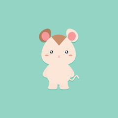 Cute Cartoon Hamster