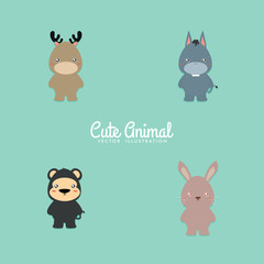 Cute Cartoon animals