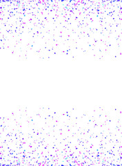 Confetti isolated on white background. Vector abstract colorful backdrop.