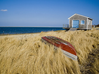 Chatham, Cape Cod Boat House (now gone) © Christopher Seufert 