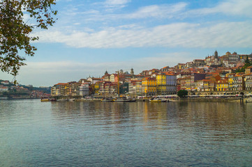 Obraz premium City view of Porto and the Douro river, Porto, Portugal.
