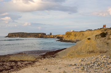 The coast of Atlantic ocean