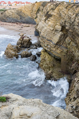 The coast of Atlantic ocean