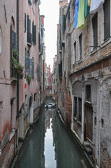 Obraz na płótnie Canvas Canal view in Venice