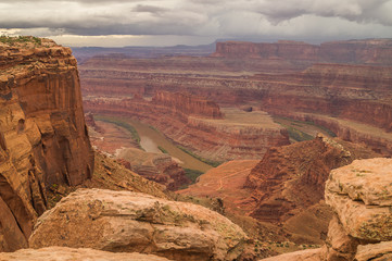 Great views of scenic cliffs in Canyonlands national Park,Utah, USA.