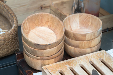 wood bowl
