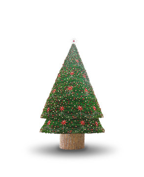 Christmas tree with decoration