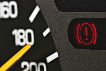 warning light in car dashboard