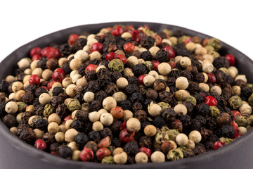 bowl of various pepper