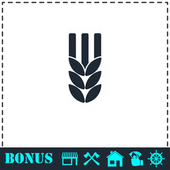 Agriculture icon flat